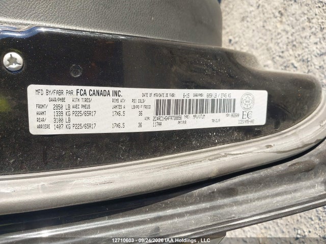 Продажа на аукционе авто 2015 Chrysler Town & Country, vin: 2C4RC1HG4FR738856, номер лота: 12710603
