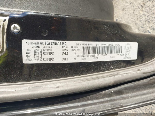 Продажа на аукционе авто 2015 Chrysler Town & Country, vin: 2C4RC1HG4FR738856, номер лота: 12710603