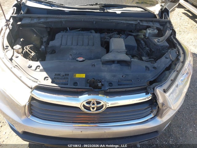 Aukcja sprzedaży 2016 Toyota Highlander Le/le Plus, vin: 5TDBKRFH4GS252264, numer aukcji: 12710612