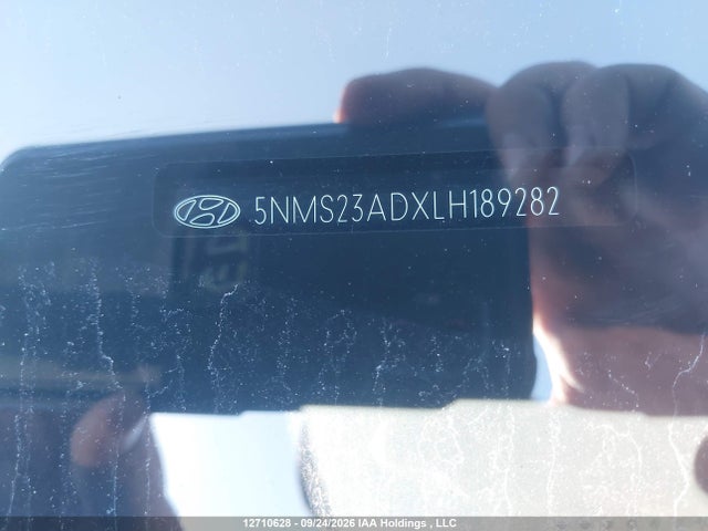 Продаж на аукціоні авто 2020 Hyundai Santa Fe Essential Fwd With Smartsense Package, vin: 5NMS23ADXLH189282, номер лоту: 12710628