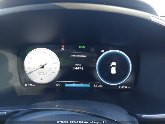 2021 Hyundai Santa Fe Calligraphy მანქანა იყიდება აუქციონზე, vin: 5NMS5DAL0MH334092, აუქციონის ნომერი: 12710638