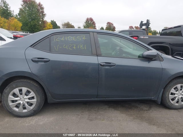 12710657 :رقم المزاد ، 2T1BURHE4FC427181 vin ، 2015 Toyota Corolla Ce مزاد بيع