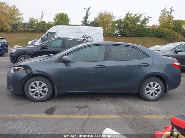 12710657 :رقم المزاد ، 2T1BURHE4FC427181 vin ، 2015 Toyota Corolla Ce مزاد بيع