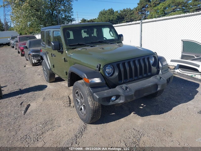 Aukcja sprzedaży 2021 Jeep Wrangler Unlimited Sport, vin: 1C4HJXDG8MW737532, numer aukcji: 12710666