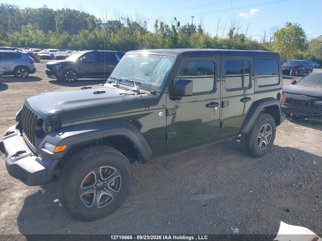 Aukcja sprzedaży 2021 Jeep Wrangler Unlimited Sport, vin: 1C4HJXDG8MW737532, numer aukcji: 12710666