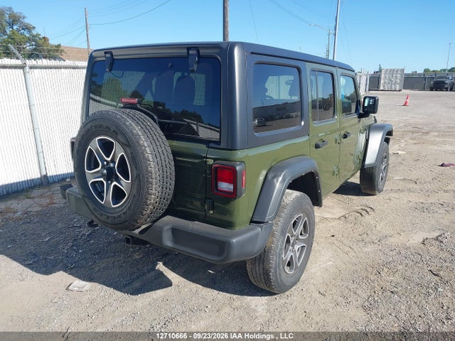 Aukcja sprzedaży 2021 Jeep Wrangler Unlimited Sport, vin: 1C4HJXDG8MW737532, numer aukcji: 12710666