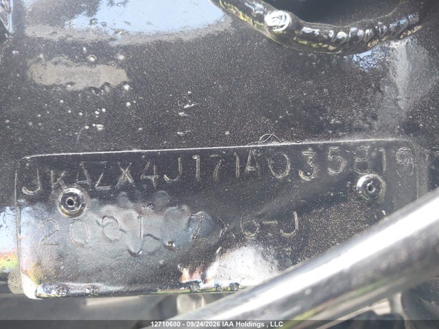 2001 Kawasaki Zx600 J1 მანქანა იყიდება აუქციონზე, vin: JKAZX4J171A035819, აუქციონის ნომერი: 12710680
