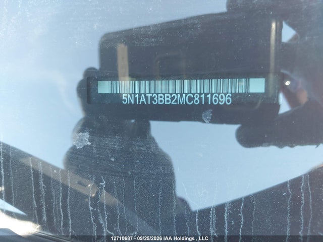 12710687 :رقم المزاد ، 5N1AT3BB2MC811696 vin ، 2021 Nissan Rogue Sv مزاد بيع