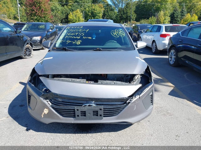 2019 Hyundai Ioniq Hybrid Essential მანქანა იყიდება აუქციონზე, vin: KMHC75LC9KU166455, აუქციონის ნომერი: 12710704