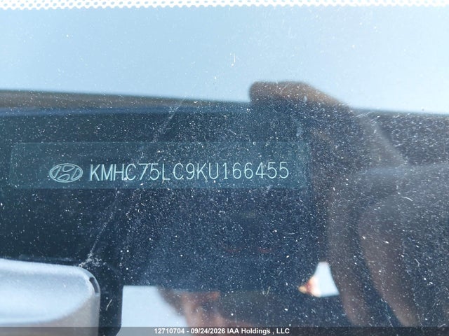 2019 Hyundai Ioniq Hybrid Essential მანქანა იყიდება აუქციონზე, vin: KMHC75LC9KU166455, აუქციონის ნომერი: 12710704