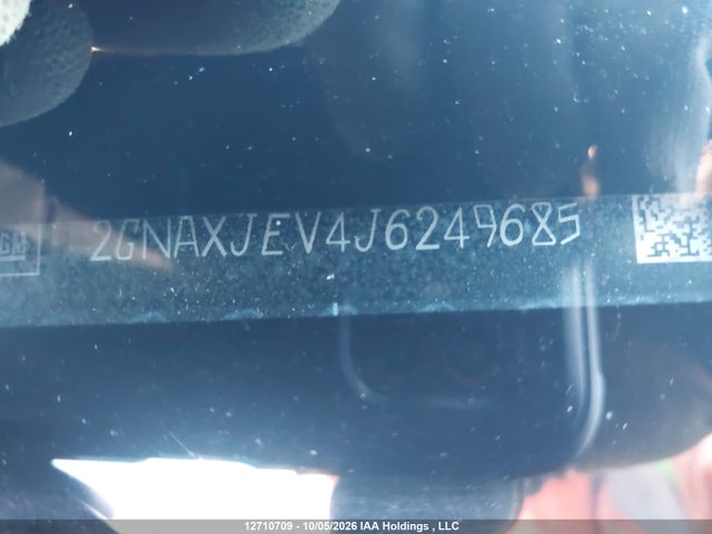 Aukcja sprzedaży 2018 Chevrolet Equinox Lt, vin: 2GNAXJEV4J6249685, numer aukcji: 12710709