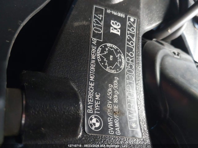 12710718 :رقم المزاد ، WB10P1305R6J62162 vin ، 2024 Bmw S 1000 Xr مزاد بيع
