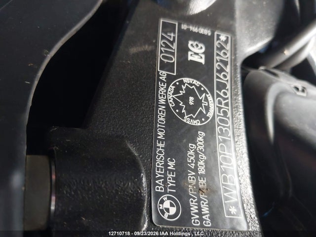 12710718 :رقم المزاد ، WB10P1305R6J62162 vin ، 2024 Bmw S 1000 Xr مزاد بيع