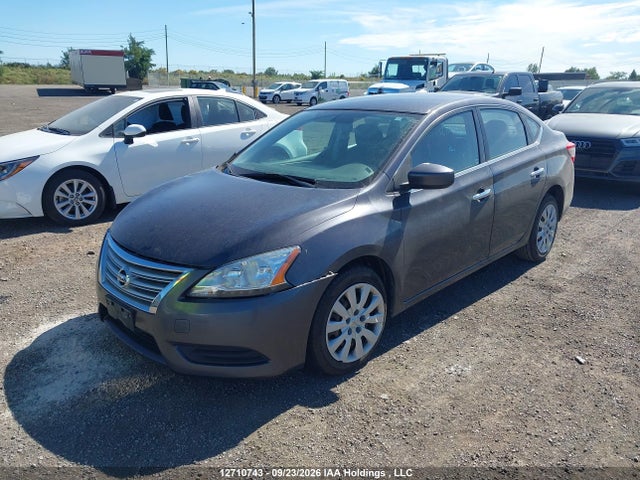 2014 Nissan Sentra S/sv/sr/sl მანქანა იყიდება აუქციონზე, vin: 3N1AB7AP5EL674211, აუქციონის ნომერი: 12710743