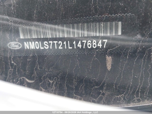 12710754 :رقم المزاد ، NM0LS7T21L1476847 vin ، 2020 Ford Transit Connect Xlt مزاد بيع