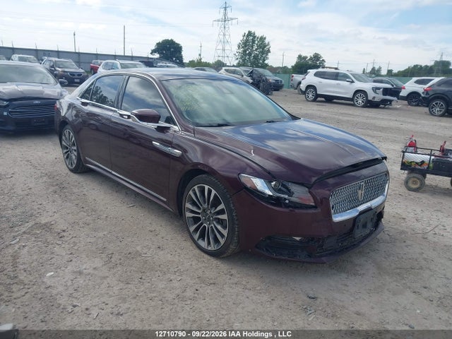 2017 Lincoln Continental Select მანქანა იყიდება აუქციონზე, vin: 1LN6L9TP6H5600479, აუქციონის ნომერი: 12710790
