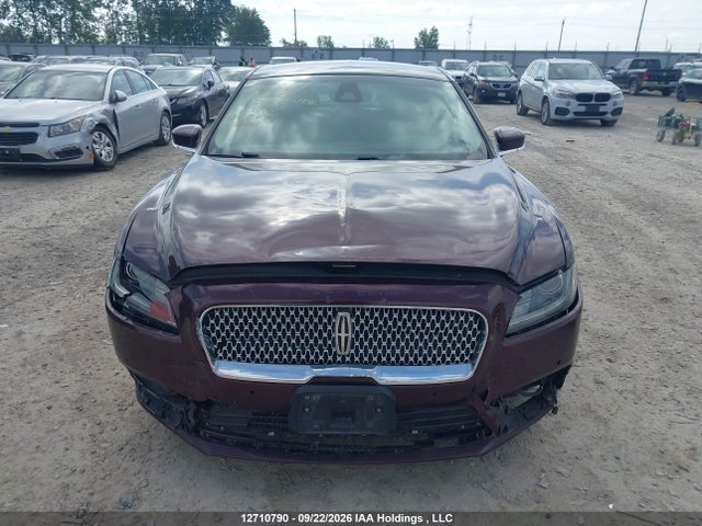 Продажа на аукционе авто 2017 Lincoln Continental Select, vin: 1LN6L9TP6H5600479, номер лота: 12710790