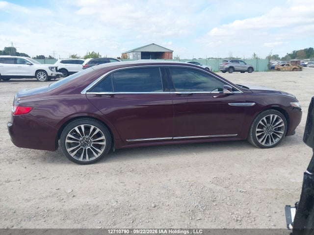 Продажа на аукционе авто 2017 Lincoln Continental Select, vin: 1LN6L9TP6H5600479, номер лота: 12710790