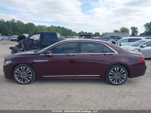 Продажа на аукционе авто 2017 Lincoln Continental Select, vin: 1LN6L9TP6H5600479, номер лота: 12710790