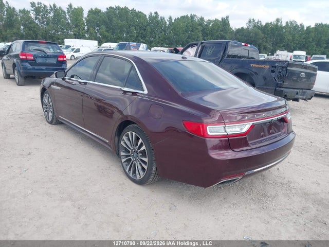 Продажа на аукционе авто 2017 Lincoln Continental Select, vin: 1LN6L9TP6H5600479, номер лота: 12710790
