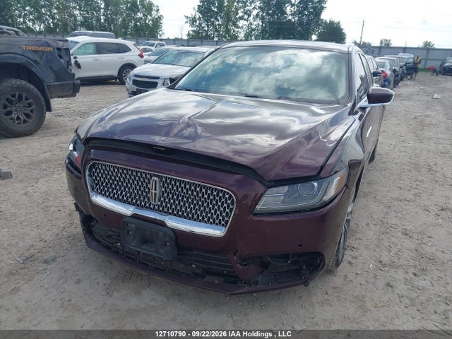 Продажа на аукционе авто 2017 Lincoln Continental Select, vin: 1LN6L9TP6H5600479, номер лота: 12710790