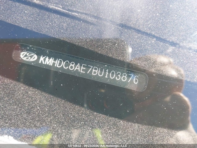 2011 Hyundai Elantra მანქანა იყიდება აუქციონზე, vin: KMHDC8AE7BU103876, აუქციონის ნომერი: 12710832