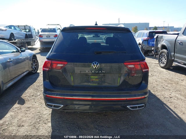 12710856 :رقم المزاد ، 3VV4B7AX1RM025047 vin ، 2024 Volkswagen Tiguan Sel R-line Black مزاد بيع