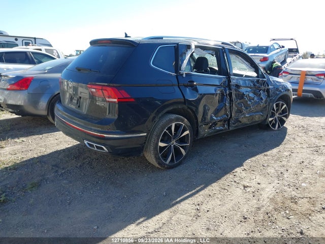 12710856 :رقم المزاد ، 3VV4B7AX1RM025047 vin ، 2024 Volkswagen Tiguan Sel R-line Black مزاد بيع