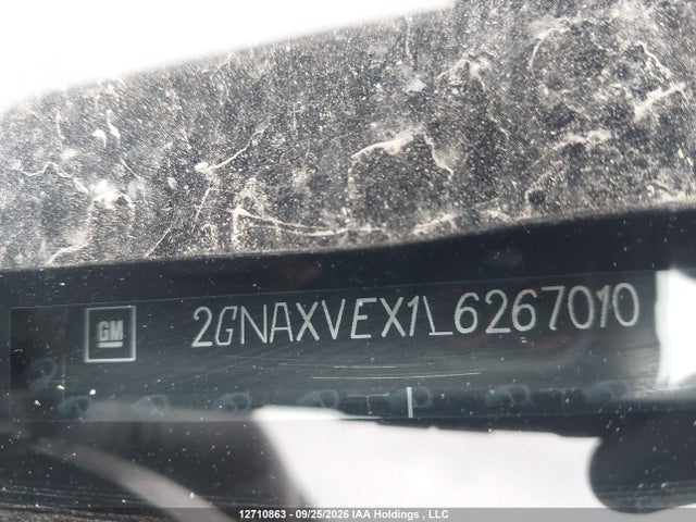 2020 Chevrolet Equinox Lt მანქანა იყიდება აუქციონზე, vin: 2GNAXVEX1L6267010, აუქციონის ნომერი: 12710863