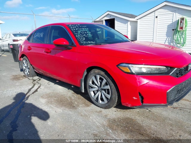 Auction sale of the 2025 Honda Civic Lx, vin: 2HGFE2F23SH103655, lot number: 12710896