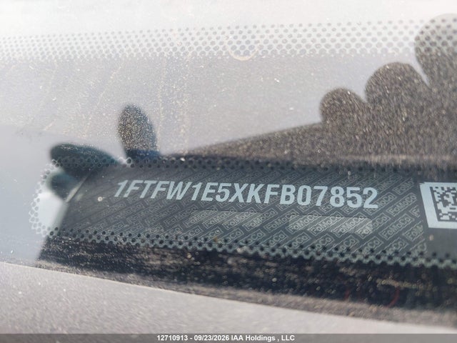 Продаж на аукціоні авто 2019 Ford F150 Supercrew, vin: 1FTFW1E5XKFB07852, номер лоту: 12710913
