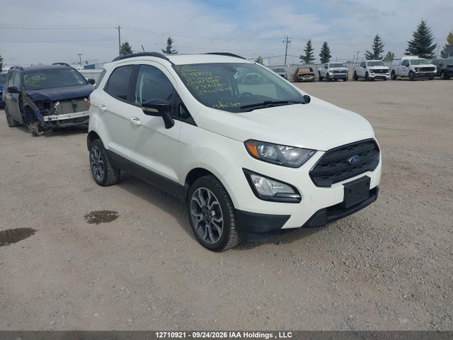 12710921 :رقم المزاد ، MAJ6S3JL7LC382745 vin ، 2020 Ford Ecosport Ses مزاد بيع
