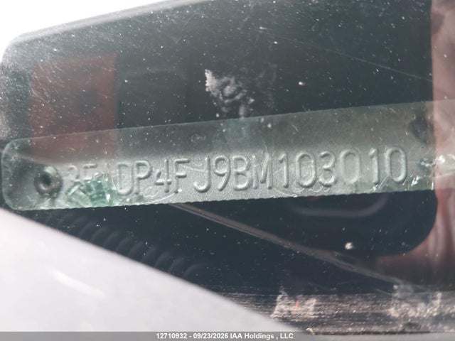 Продаж на аукціоні авто 2011 Ford Fiesta Ses, vin: 3FADP4FJ9BM103010, номер лоту: 12710932