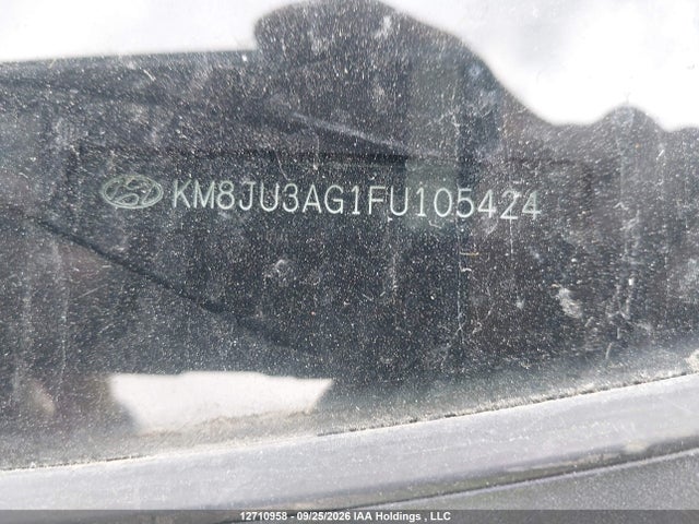 2015 Hyundai Tucson Limited/se მანქანა იყიდება აუქციონზე, vin: KM8JU3AG1FU105424, აუქციონის ნომერი: 12710958