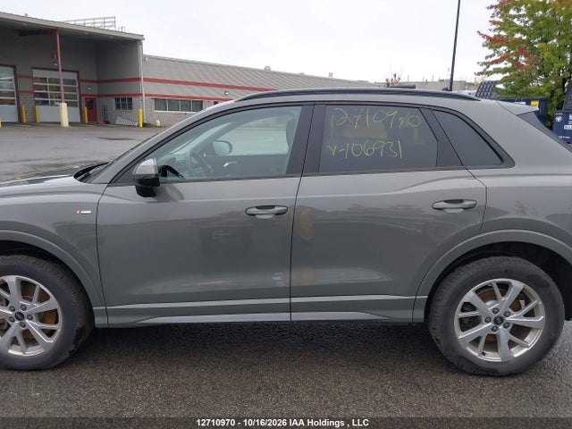 Продажа на аукционе авто 2024 Audi Q3 Premium S Line 45, vin: WA1DECF36R1106931, номер лота: 12710970