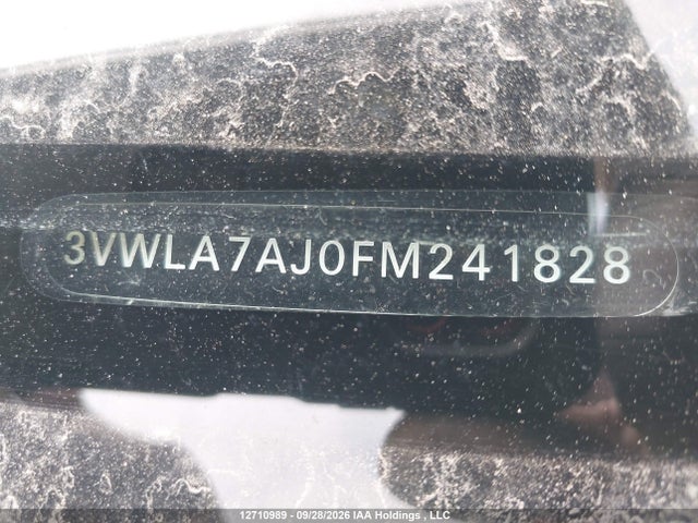Продаж на аукціоні авто 2015 Volkswagen Jetta, vin: 3VWLA7AJ0FM241828, номер лоту: 12710989