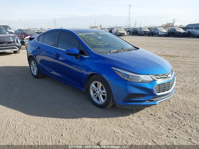 12711016 :رقم المزاد ، 3G1BE5SMXGS602620 vin ، 2016 Chevrolet Cruze Lt Auto مزاد بيع