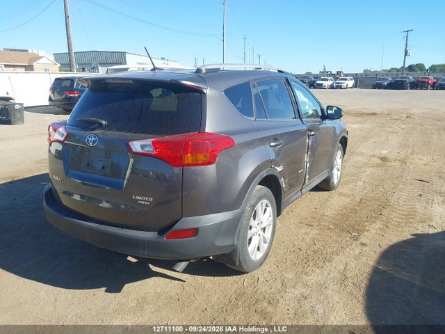 12711100 :رقم المزاد ، 2T3DFREV1FW316696 vin ، 2015 Toyota Rav4 Limited مزاد بيع