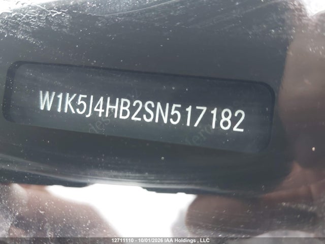 2025 Mercedes-benz Cla მანქანა იყიდება აუქციონზე, vin: W1K5J4HB2SN517182, აუქციონის ნომერი: 12711110