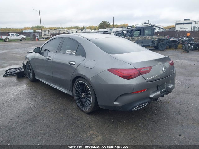 2025 Mercedes-benz Cla მანქანა იყიდება აუქციონზე, vin: W1K5J4HB2SN517182, აუქციონის ნომერი: 12711110