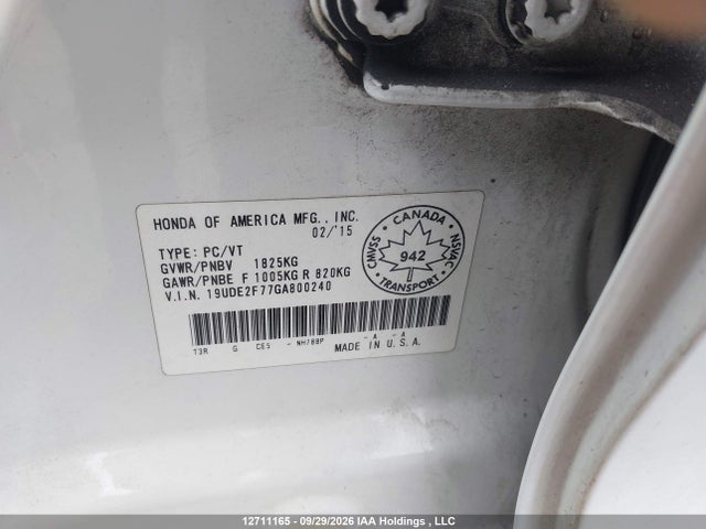 Acura Ilx Premium Package/tech Package 2016 19UDE2F77GA800240 Image 9
