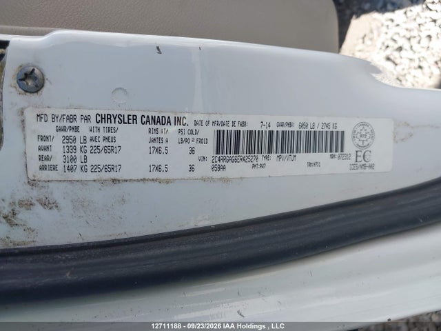 Продажа на аукционе авто 2014 Ram Cargo, vin: 2C4RRGAG6ER425270, номер лота: 12711188