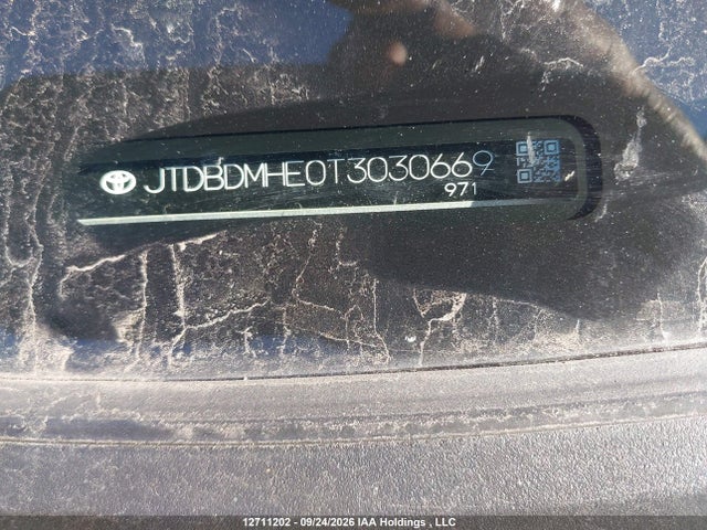 JTDBDMHE0T3030669 Toyota Corolla