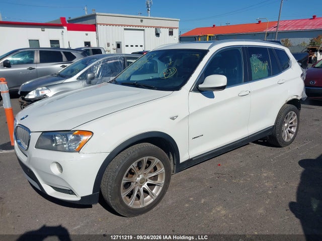 BMW X3 2014 5UXWX9C53E0D12663 Image 2