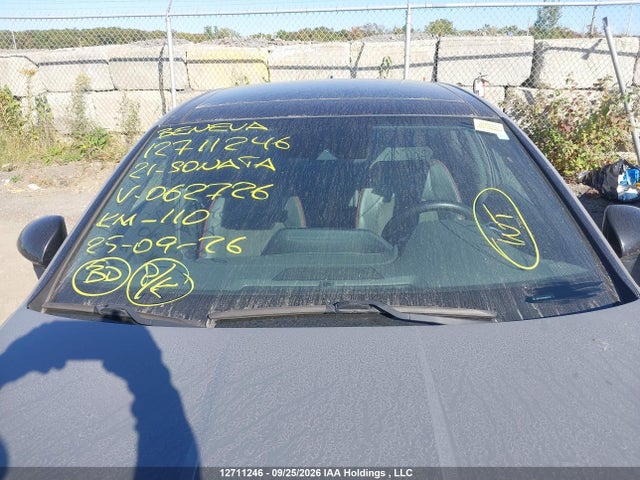 Продажа на аукционе авто 2021 Hyundai Sonata Sport, vin: 5NPEJ4J29MH062726, номер лота: 12711246