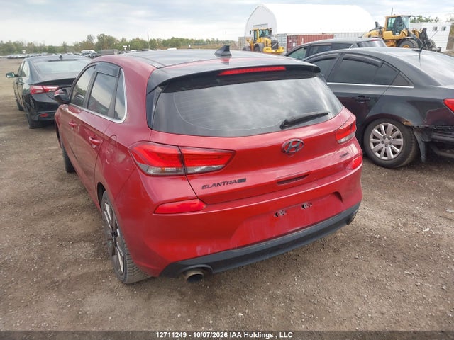 Продаж на аукціоні авто 2018 Hyundai Elantra Gt Sport, vin: KMHH55LC3JU028372, номер лоту: 12711249