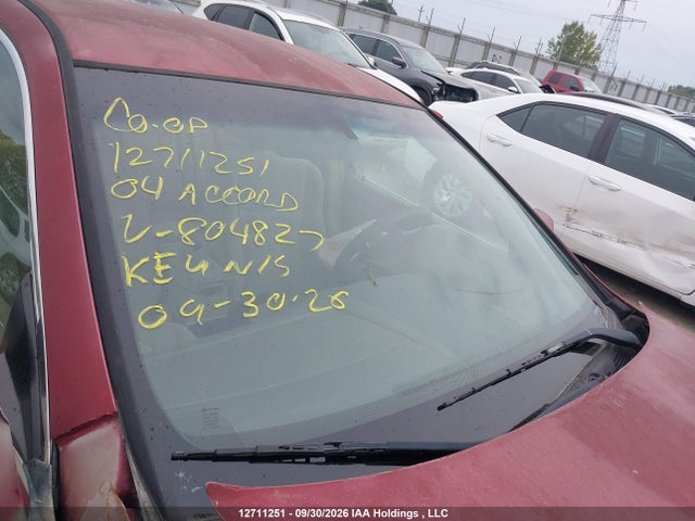 Продаж на аукціоні авто 2004 Honda Accord Lx-g, vin: 1HGCM56424A804827, номер лоту: 12711251