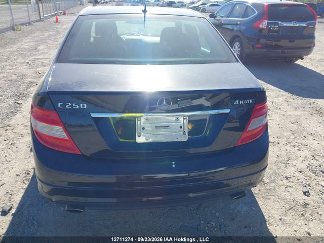 2011 Mercedes-benz C 250 4matic მანქანა იყიდება აუქციონზე, vin: WDDGF8FB0BA518097, აუქციონის ნომერი: 12711274