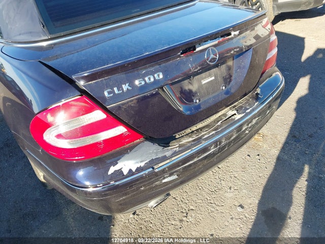 12704918 :رقم المزاد ، WDBTK75G35T051325 vin ، 2005 Mercedes-benz Clk 500 مزاد بيع