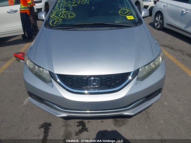 12649539 :رقم المزاد ، 2HGFB2F54DH007751 vin ، 2013 Honda Civic Ex مزاد بيع